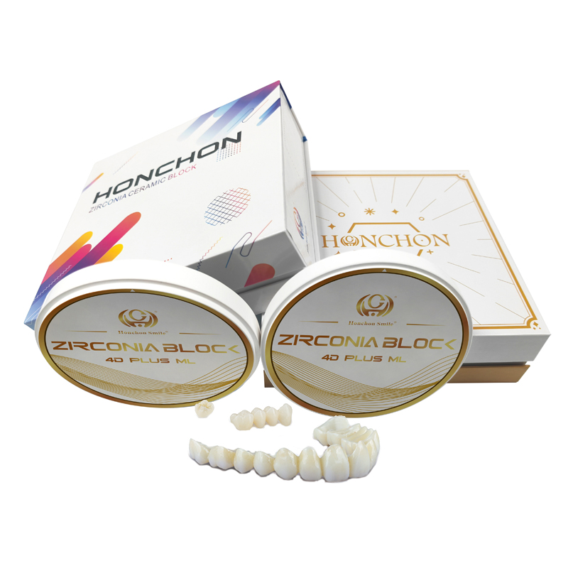 Bleach Shaded Zirconia