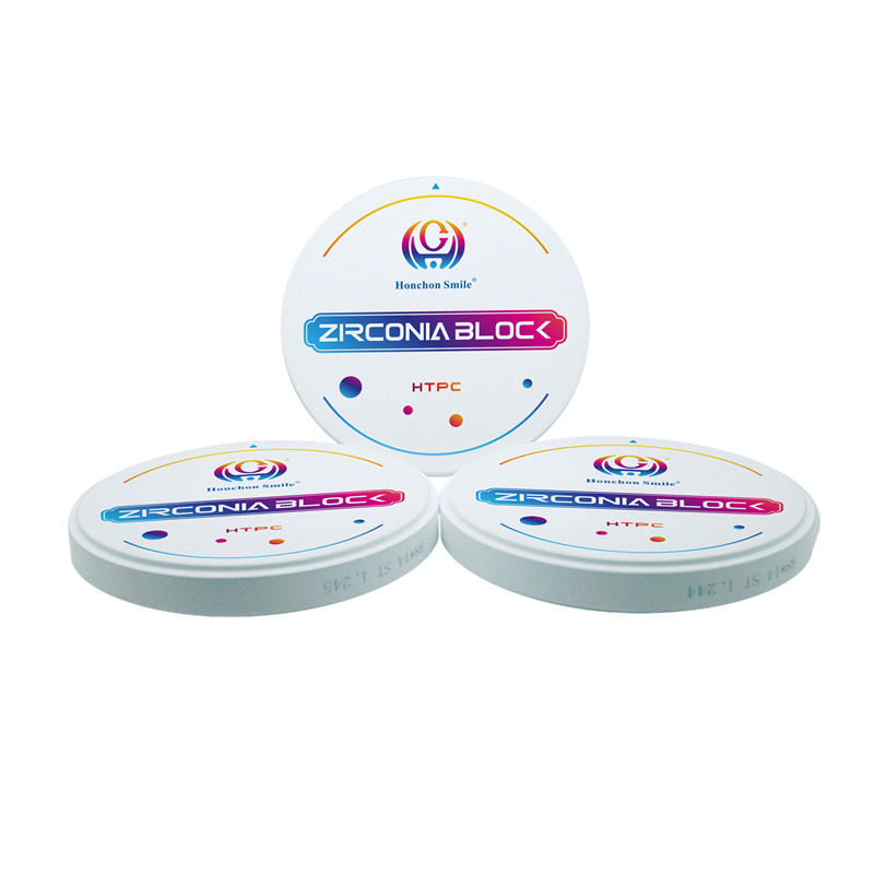 Pre shaded zirconia blocks
