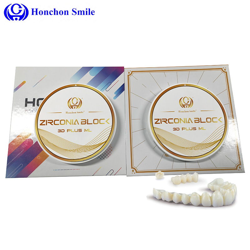 Anterior multilayer zirconia