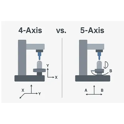 4-Axis vs. 5-Axis Dental Milling Machines — How to Choose the Right One for Your Lab(图1)